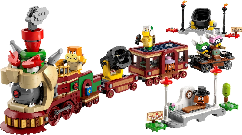 71437 The Bowser Express Train - Expansion Set (Retired) LEGO Super Mario product image 3, provided for visual reference and