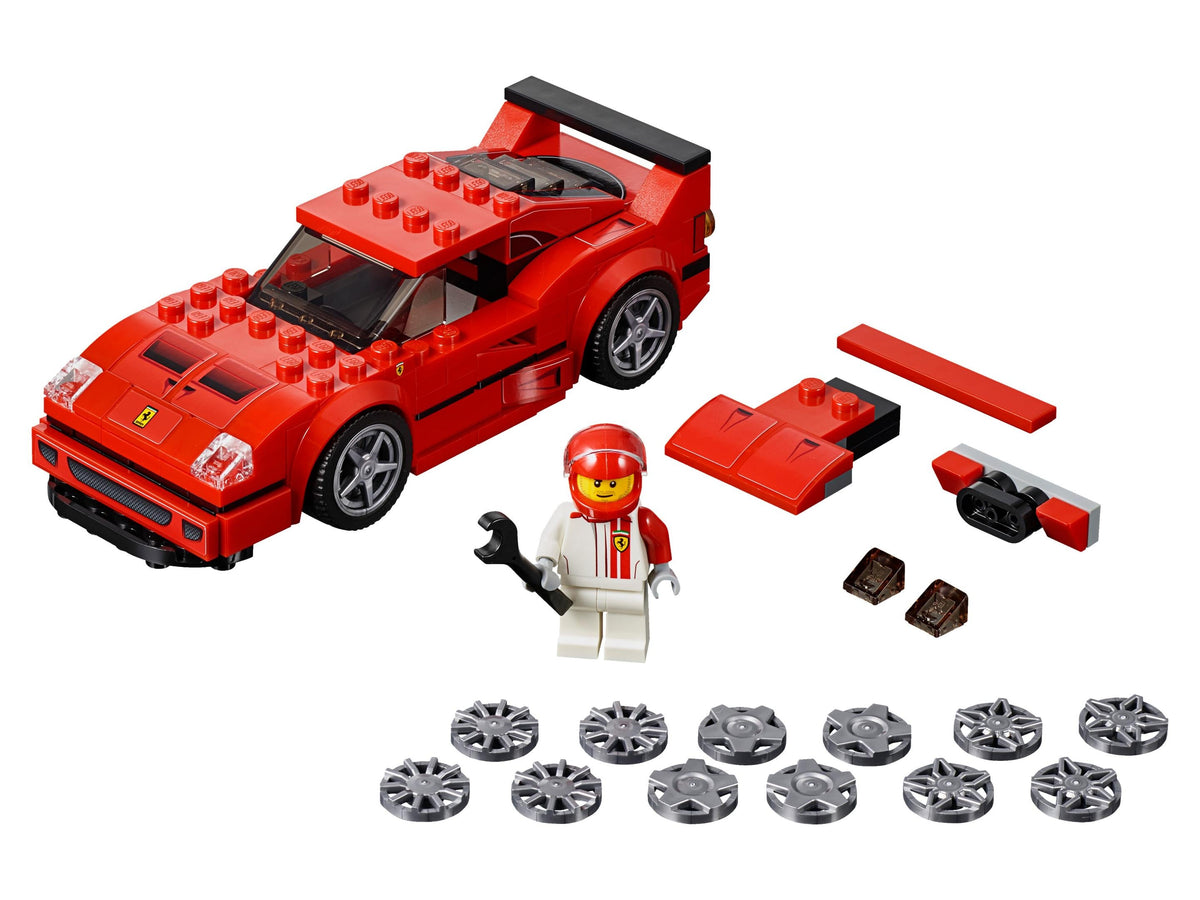 75890 Ferrari F40 Competizione (Retired) LEGO Speed Champions product image 2, provided for visual reference and product
