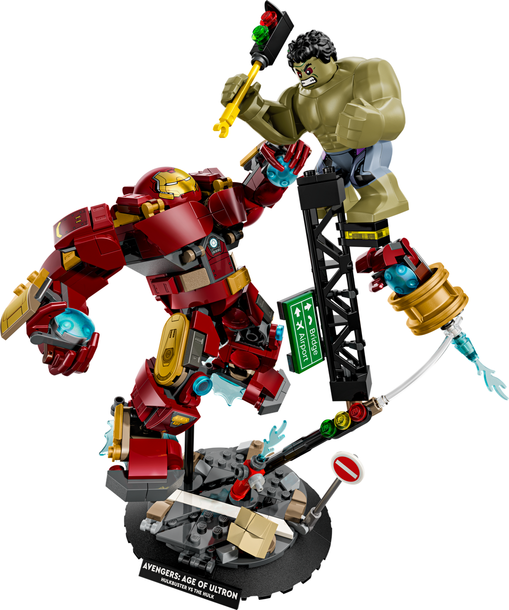 76343 Epic Battle: Hulkbuster vs. The Hulk (Retired) LEGO Super Heroes product image 3, provided for visual reference and