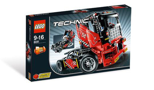 8041 Race Truck (Retired) LEGO TECHNIC product image 1, provided for visual reference and product detail review
