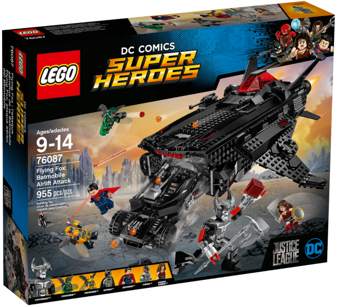 76087 Flying Fox: Batmobile Airlift Attack (Retired) LEGO Super Heroes product image 1, provided for visual reference and