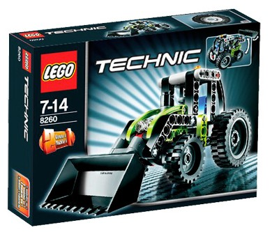 8260 Tractor (Retired) LEGO TECHNIC product image 1, provided for visual reference and product detail review