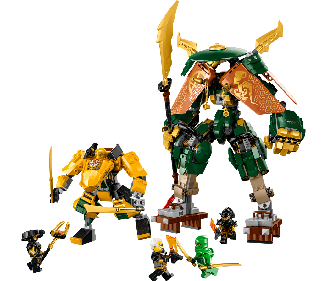 71794 Lloyd and Arin's Ninja Team Mechs (Retired) LEGO Ninjago product image 2, provided for visual reference and product