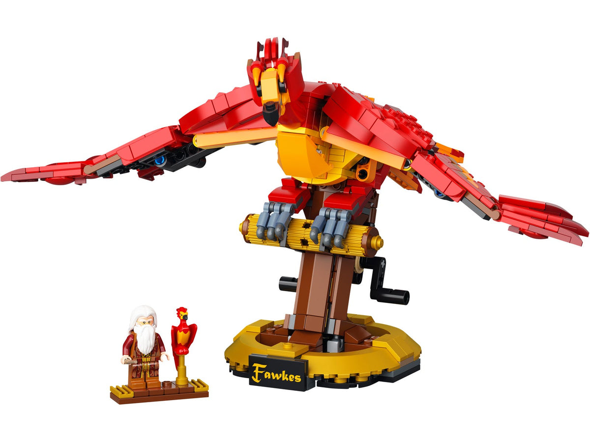 76394 Fawkes, Dumbledore's Phoenix (Retired) LEGO Harry Potter product image 2, provided for visual reference and product