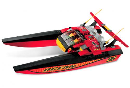 7244 Speedboat (Retired) LEGO City product image 2, provided for visual reference and product detail review