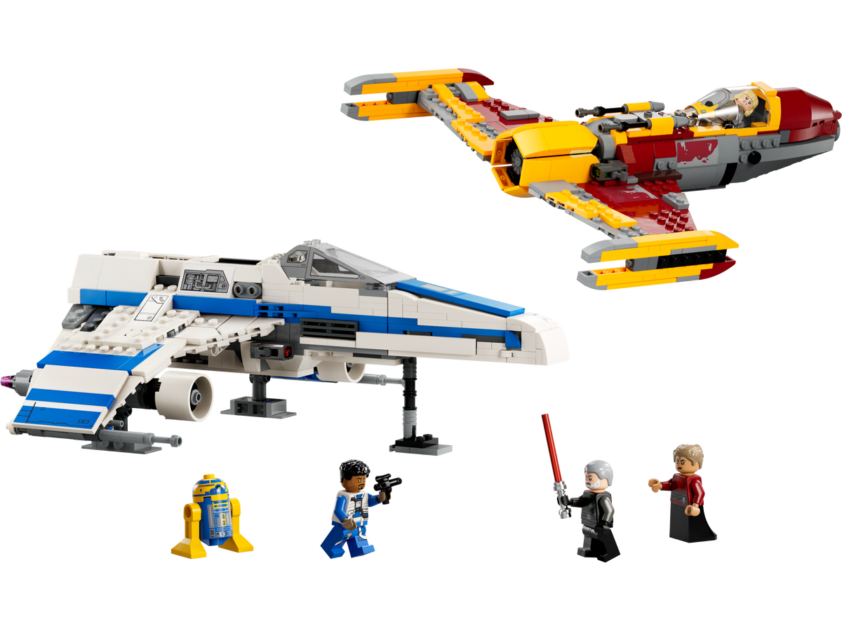 75364 New Republic E-Wing vs. Shin Hati's Starfighter (Retired) LEGO Star Wars product image 2, provided for visual