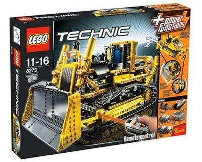 8275 Motorized Bulldozer (Retired) LEGO TECHNIC product image 1, provided for visual reference and product detail review