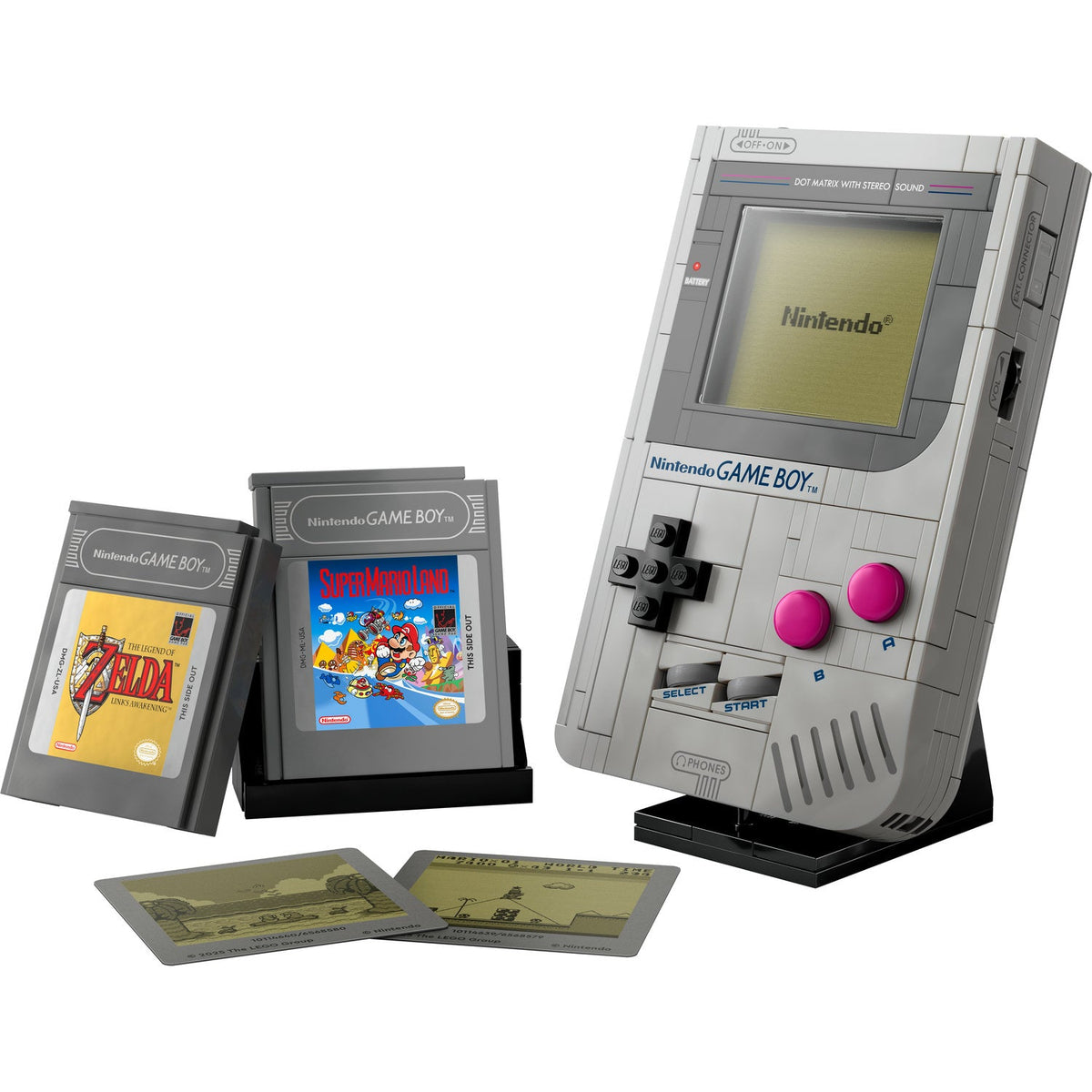 72046 Game Boy (Retired) LEGO Super Mario product image 3, provided for visual reference and product detail review