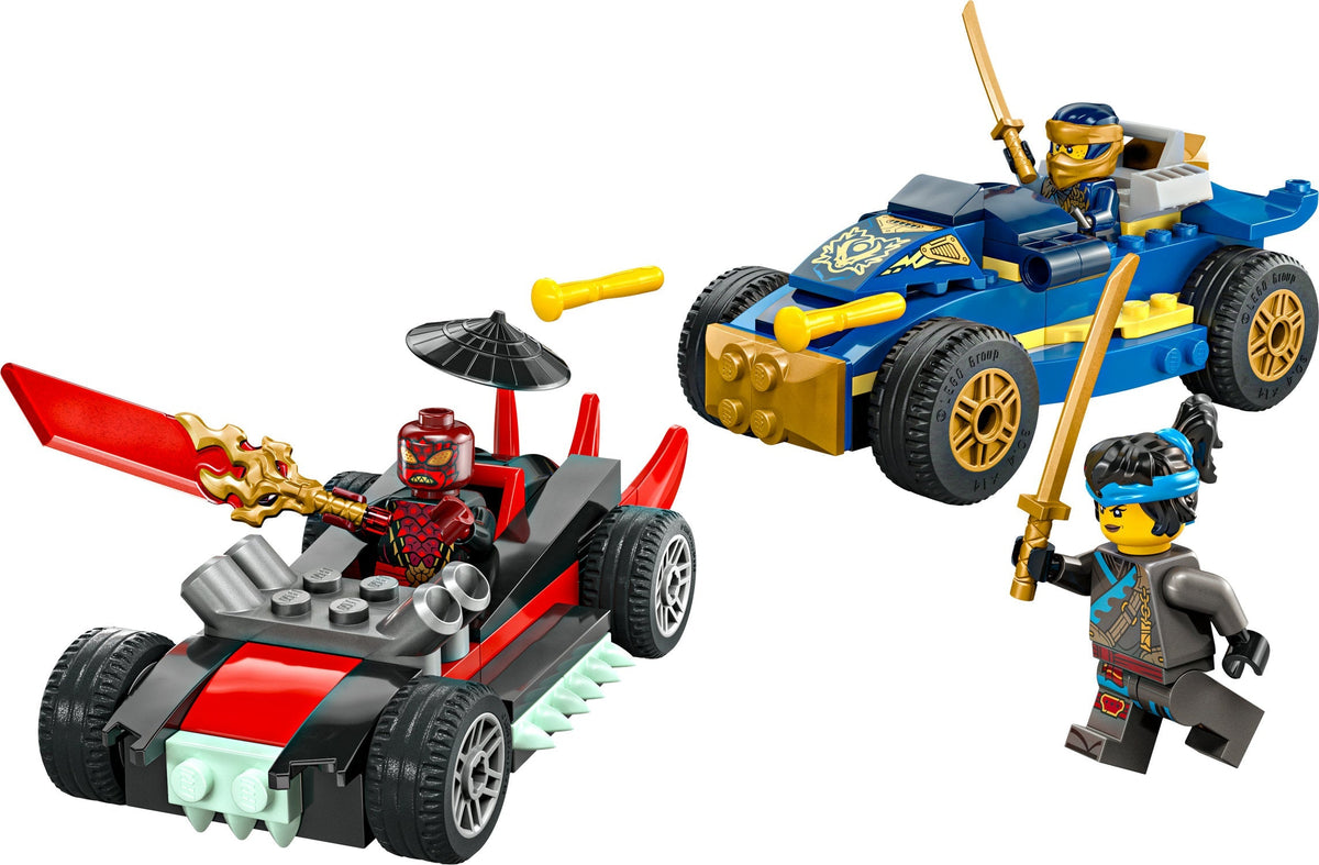 71840 Rogue vs. Drix Race Car Duel (Retired) LEGO Ninjago product image 3, provided for visual reference and product detail