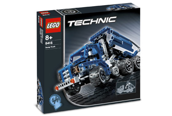 8415 Dump Truck (Retired) LEGO TECHNIC product image 1, provided for visual reference and product detail review