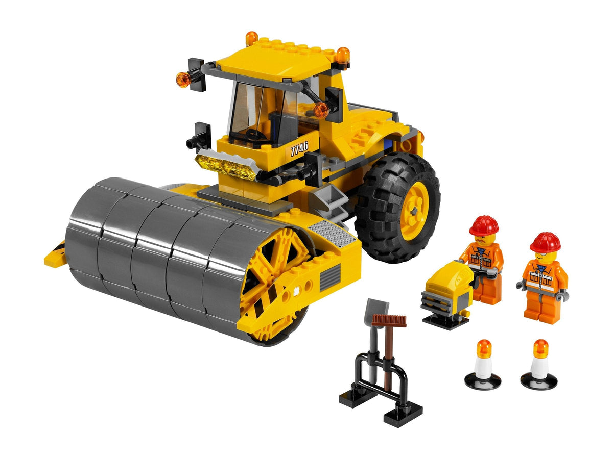 7746 Single-Drum Roller (Retired) LEGO City product image 2, provided for visual reference and product detail review