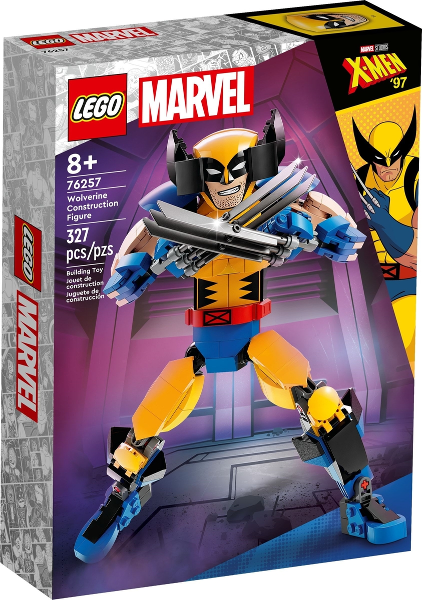 76257 Wolverine Construction Figure (Retired) LEGO Super Heroes product image 1, provided for visual reference and product