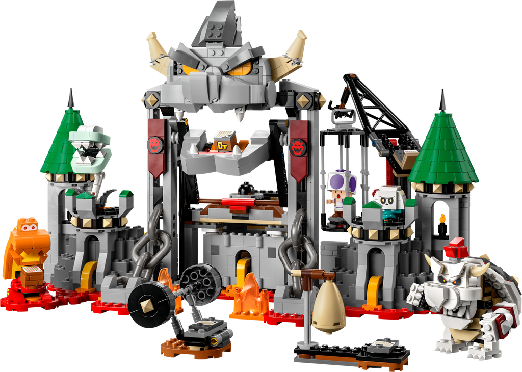 71423 Dry Bowser Castle Battle - Expansion Set (Retired) LEGO Super Mario product image 2, provided for visual reference and