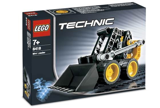 8418 Mini Loader (Retired) LEGO TECHNIC product image 1, provided for visual reference and product detail review