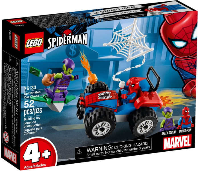 76133 Spider-Man Car Chase (Retired) LEGO Super Heroes product image 1, provided for visual reference and product detail