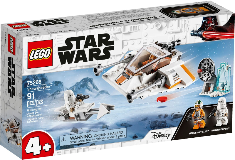 75268 Snowspeeder (Retired) LEGO Star Wars product image 1, provided for visual reference and product detail review