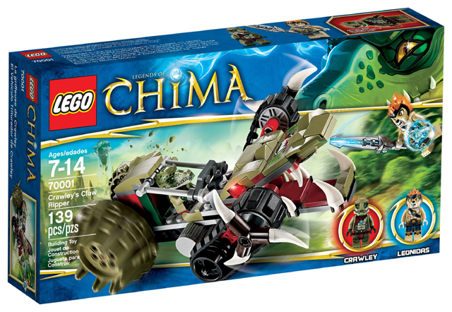 70001 Crawley's Claw Ripper (Retired) LEGO Legends of Chima product image 1, provided for visual reference and product