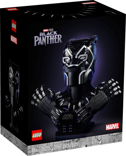 76215 Black Panther (Retired) LEGO Super Heroes product image 1, provided for visual reference and product detail review