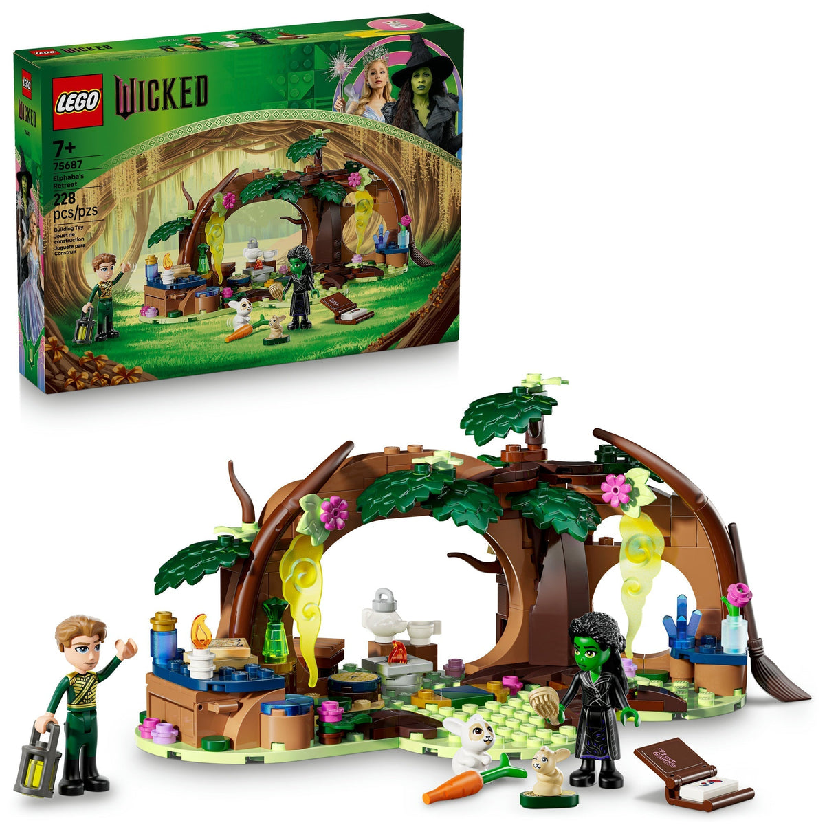 75687 Elphaba's Retreat (Retired) LEGO Wicked product image 2, provided for visual reference and product detail review