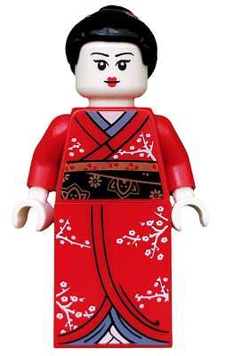 Kimono Girl (Minifigure Only) (col050) product image 1, provided for visual reference and product detail review