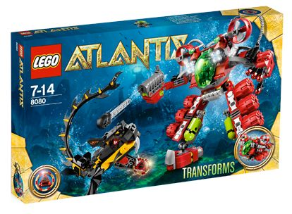 8080 Undersea Explorer (Retired) LEGO Atlantis product image 1, provided for visual reference and product detail review