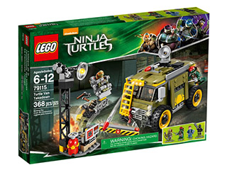 79115 Turtle Van Takedown (Retired) LEGO Teenage Mutant Ninja Turtles product image 1, provided for visual reference and