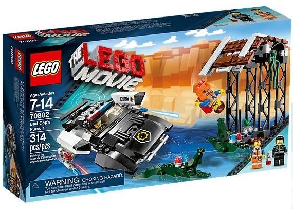 70802 Bad Cop's Pursuit (Retired) LEGO The LEGO Movie product image 1, provided for visual reference and product detail