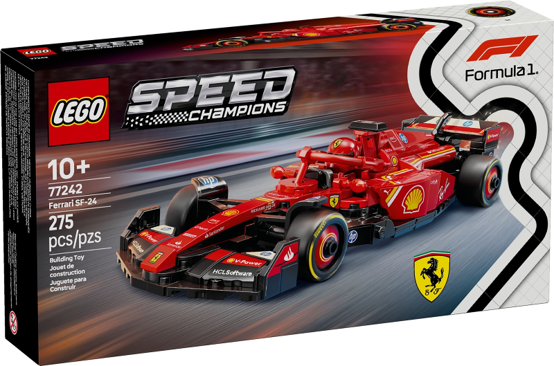 77242 Ferrari SF-24 (Retired) LEGO Speed Champions product image 1, provided for visual reference and product detail review