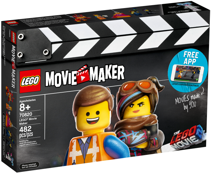 70820 LEGO Movie Maker (Retired) LEGO The LEGO Movie 2 product image 1, provided for visual reference and product detail
