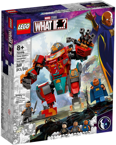 76194 Tony Stark's Sakaarian Iron Man (Retired) LEGO Super Heroes product image 1, provided for visual reference and product