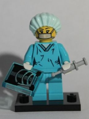 Surgeon - Series 6 Collectible Minifigure (col06-11) product image 2, provided for visual reference and product detail review
