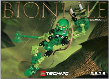 8535 Lewa (Certified) LEGO BIONICLE product image 2, provided for visual reference and product detail review
