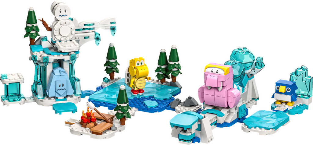 71417 Fliprus Snow Adventure - Expansion Set (Retired) LEGO Super Mario product image 2, provided for visual reference and