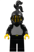 Breastplate - Black, Black Legs, Black Grille Helmet, Black Plume (cas177) product image 1, provided for visual reference