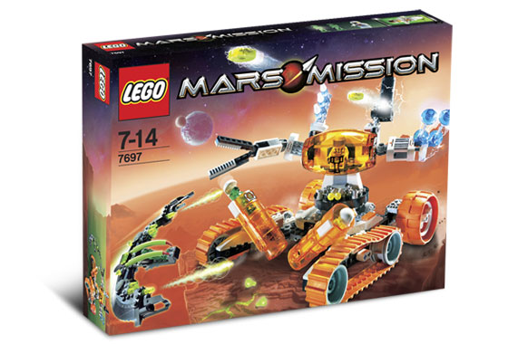 7697 MT-51 Claw-Tank Ambush (Retired) LEGO Space product image 1, provided for visual reference and product detail review