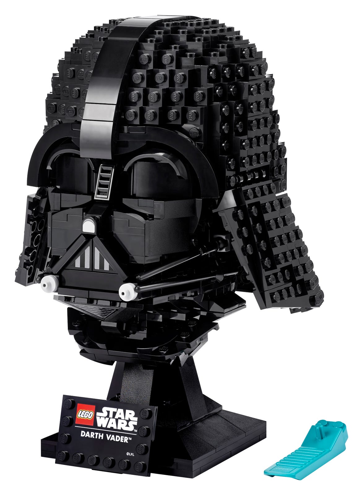 75304 Darth Vader Helmet (Retired) LEGO Star Wars product image 2, provided for visual reference and product detail review