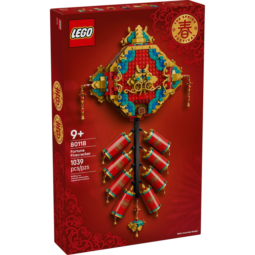 80118 Fortune Firecracker (Retired) LEGO Seasonal product image 1, provided for visual reference and product detail review