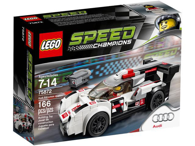 75872 Audi R18 e-tron quattro (Retired) LEGO Speed Champions product image 1, provided for visual reference and product