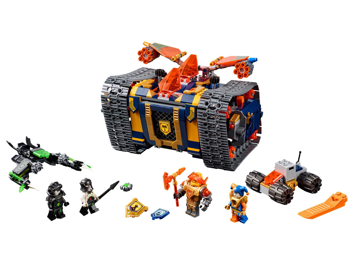 72006 Axl's Rolling Arsenal (Retired) LEGO Nexo Knights product image 2, provided for visual reference and product detail