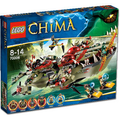 70006 Cragger's Command Ship (Retired) LEGO Legends of Chima product image 1, provided for visual reference and product