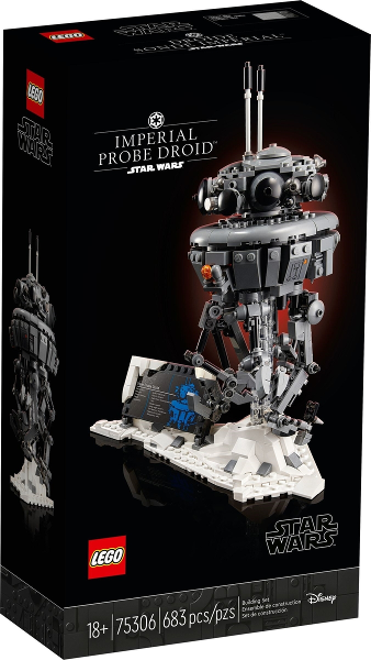 75306 Imperial Probe Droid (Retired) LEGO Star Wars product image 1, provided for visual reference and product detail review