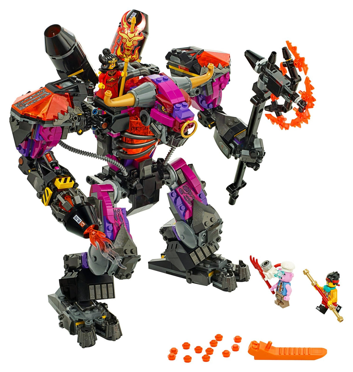 80010 Demon Bull King (Retired) LEGO Monkie Kid product image 2, provided for visual reference and product detail review
