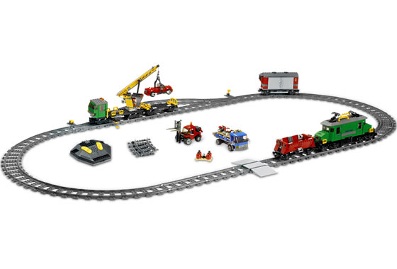 7898 Cargo Train Deluxe (Retired) LEGO City product image 2, provided for visual reference and product detail review