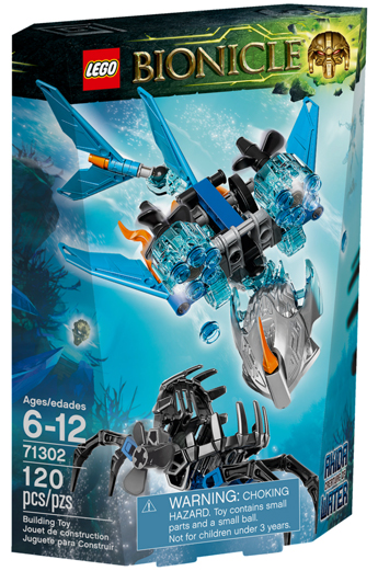 71302 Akida - Creature of Water (Retired) LEGO BIONICLE product image 1, provided for visual reference and product detail
