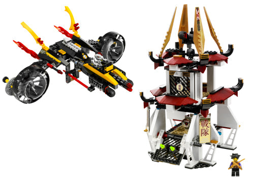 8107 Fight for the Golden Tower (Retired) LEGO Exo-Force product image 2, provided for visual reference and product detail