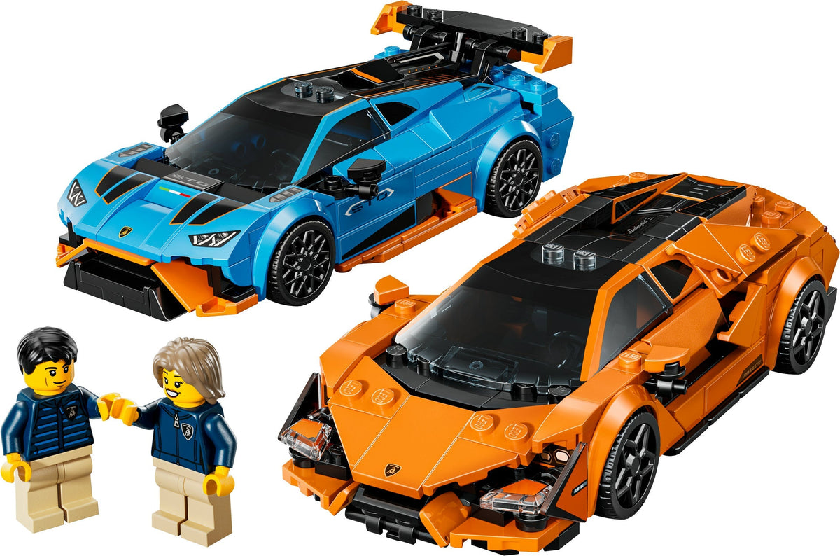 77238 Lamborghini Revuelto & Lamborghini Huracan STO (Retired) LEGO Speed Champions product image 3, provided for visual