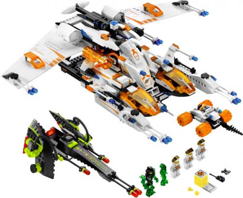 7644 MX-81 Hypersonic Operations Aircraft (Retired) LEGO Space product image 2, provided for visual reference and product