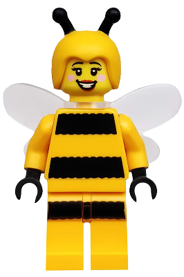 Bumblebee Girl (Minifigure Only) (col151) product image 1, provided for visual reference and product detail review