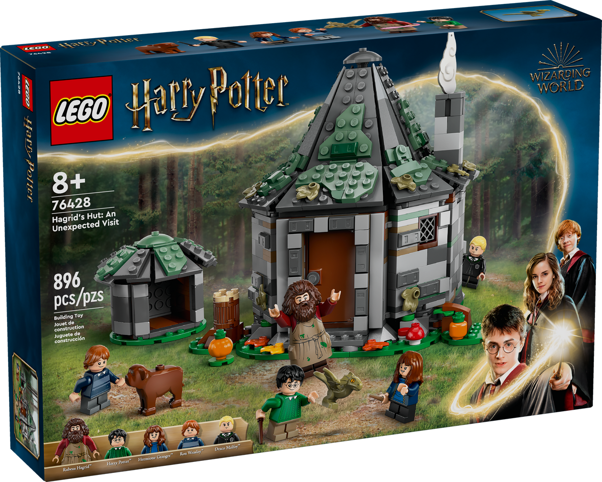 76428 Hagrid's Hut: An Unexpected Visit (Retired) LEGO Harry Potter product image 1, provided for visual reference and