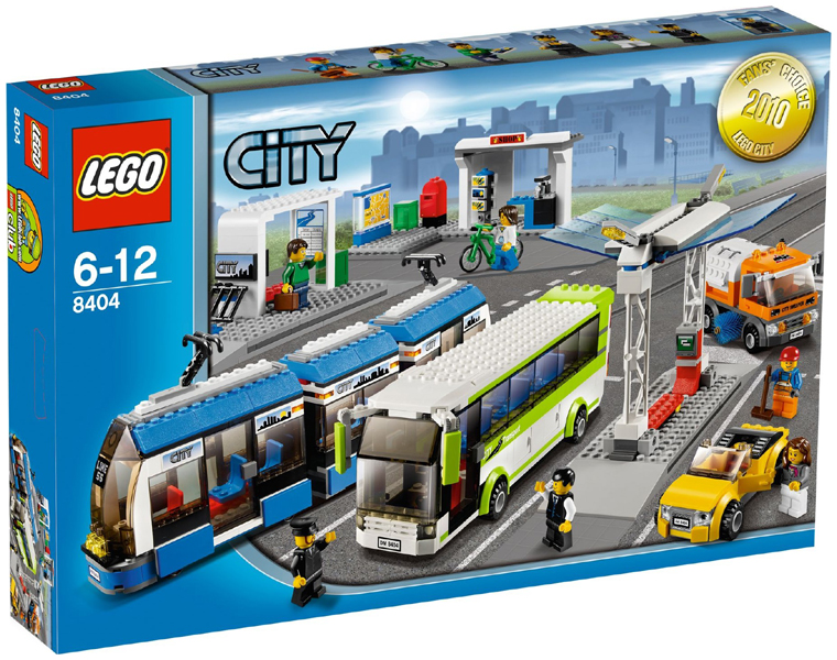 8404 Public Transport Station (Retired) LEGO City product image 1, provided for visual reference and product detail review